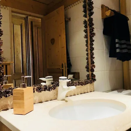 Superbe Duplex With Hammam-spa In Lägenhet Megève